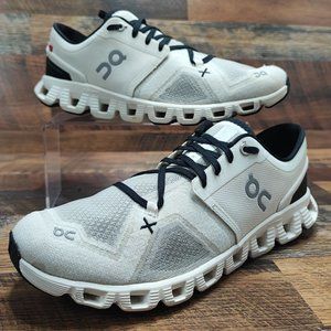 On Running Athletic Shoes in White and Black